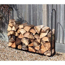 1M Wood Log Store Outdoor Garden Fire Log Storage Unit