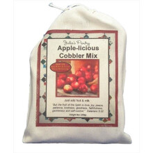 Julias Pantry JP100 Apple-icious Cobbler Mix Cloth Bag 9oz, Pack of 4