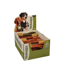 Whimzees Natural Dog Treat, Toothbrush Star, X-Large, 18-Pieces