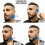 Aberlite ClearShaper 2.0 - Kit de modelage de barbe avec 2 crayons de barbier - Outil de modelage transparent 4
