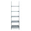Charles Jacobs (Grey) Charles Jacobs Ladder Shelf 5 Tier Leaning Storage Bookcase Display Unit 10