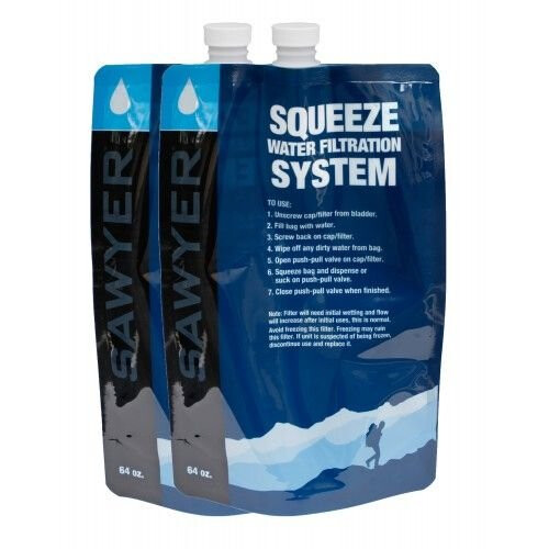 Sawyer Sawyer SP114 Squeezable Pouch 2L / 64oz Set Of 2