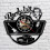 Rockabilly Music Silhouette Vinyl Record LED Backlight Wall Clock 1