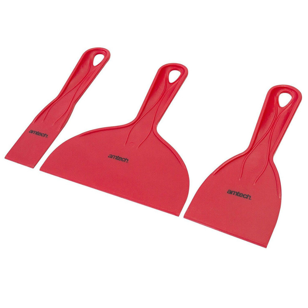 Putty Filler Knife Set Painting Decorator Spreader Scraper 3Pc Amtech G0948 5032759044870