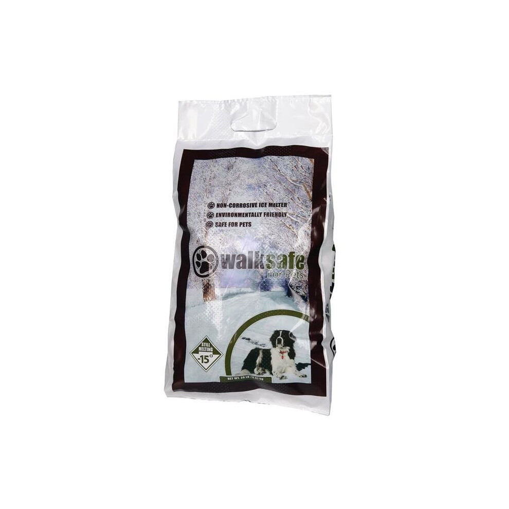 Walk Safe for Pets WS20BG 20 lbs Pet Ice Melting Chemicals Bag
