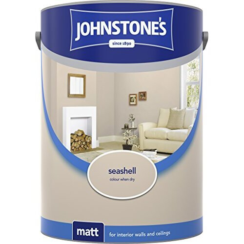 Johnstone's (Seashell, 5L) Johnstone's Matt Emulsion | Matt Wall Paint