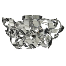 Searchlight 3 Lights Acrylic Curls Half Flush Ceiling Light Indoor Home Lighting