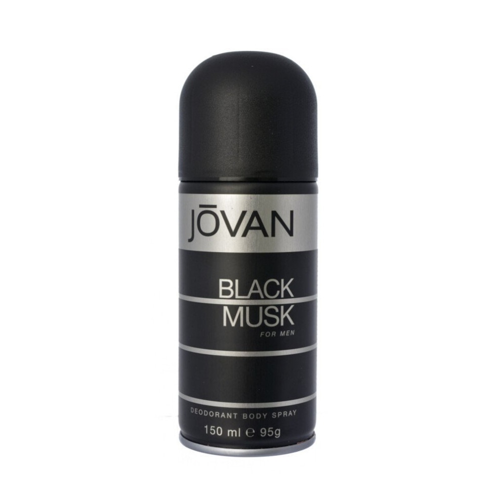 Jovan Black Musk Deodorant Spray 150ml