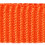 Red Dingo Dog Collar, Large, 25 mm/ 41 - 63 cm, Plain Orange 4