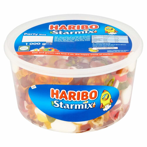 Haribo Haribo Starmix Party Size Tub 1kg