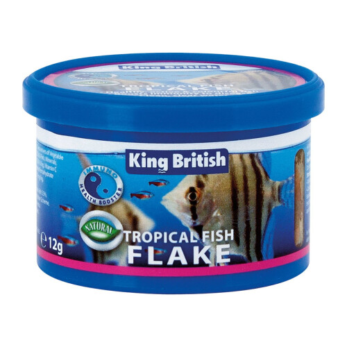 Beaphar King British Natural Tropical Flake (with Ihb) 12g