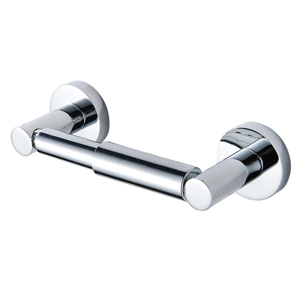 Round Toilet Paper Roll Holder Storage Bathroom Traditional Pivot Towel Dispenser Tissue Hanger Wall Mount