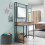 Timber Art Design UK Stretton Bedroom Dressing Vanity Makeup Table Mirror & Drawer Rustic Oak Effect 7