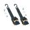 Fulton Transom Retractable  Rachet Tie Down 2" X 43" 833 1