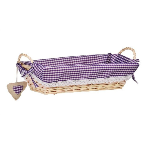 Premier Housewares Premier Housewares Multi-purpose Stylish Rectangle Willow Storage Hamper Basket