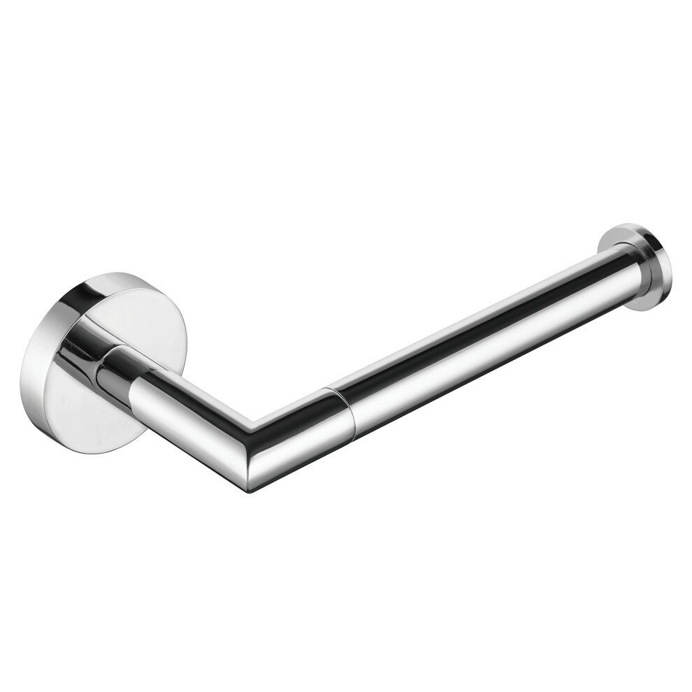 Paladinz Chrome Stainless Steel Toilet Roll Holder Paper Holder Screws Mounting for Bathroom and Kitchen Accessory Round Silver 304 Stainless Steel...