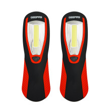 Geepas 2 Piece 3W Work Light with Hook – Bright Light, Swivel Hook