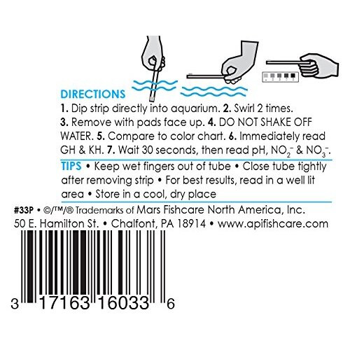 API 5-in-1 AQ Test Strips, 100 Count 1