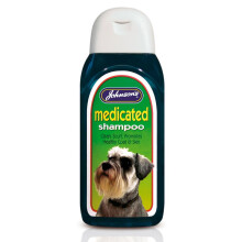 Jvp Dog Medicated Shampoo 200ml - Clears Scurf, Promotes Healthy Coat & Skin for All Breeds (G012)