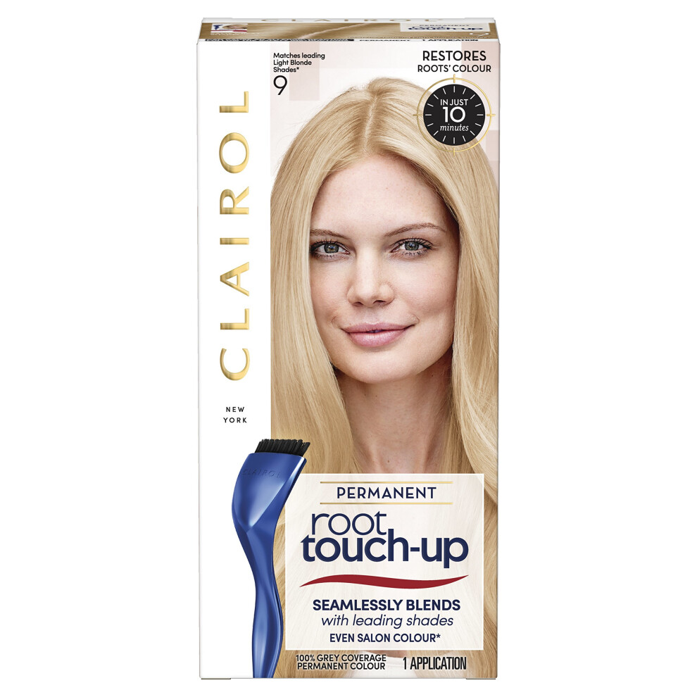 Clairol Root Touch Up Permanent Hair Dye 9 Light Blonde