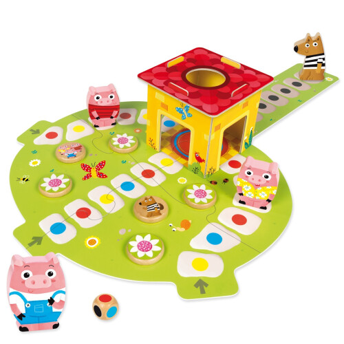 Goula 53146 3 Little Pigs Game, Multicolour 1