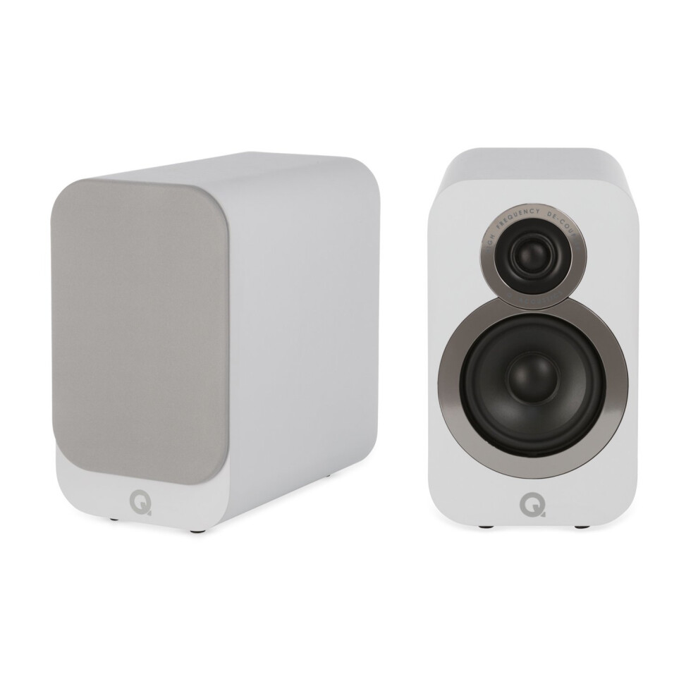 Q Acoustics 3010i Compact Bookshelf Speakers (Pair) (Arctic White)