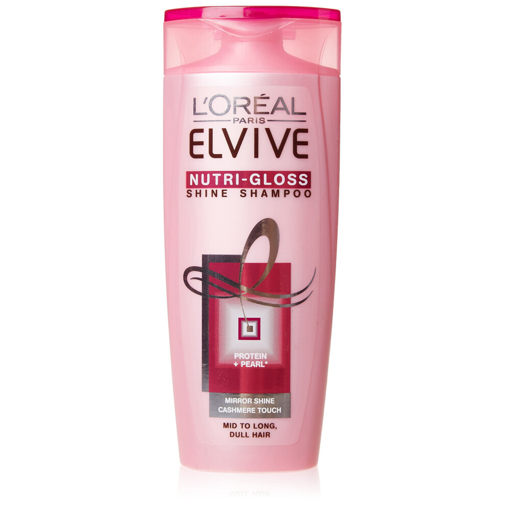 L'Oreal Elvive NutriGloss Shine Shampoo, 250 ml