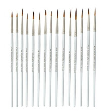 Extra Fine Detail Modelling Paint Brush Set - Set of 15