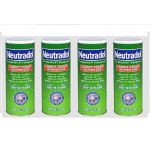 4 x Neutradol Super Fresh Carpet Refuse Bins Odour Destroyer Cleaned Freshness 350g