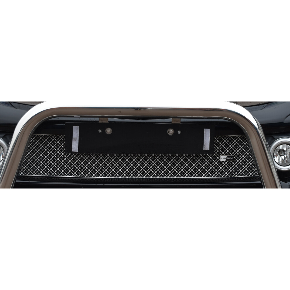 (Silver) Mitsubishi L200 5Th Gen - Lower Grille (2015 - ) Silver 5060468072709