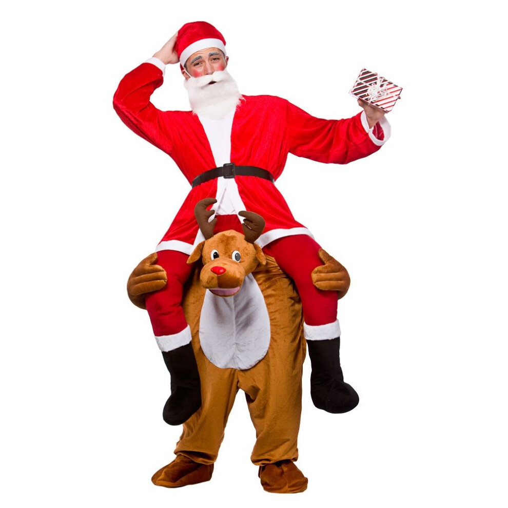 Carry Me Piggy Back Rudolph Reindeer Costume | Christmas