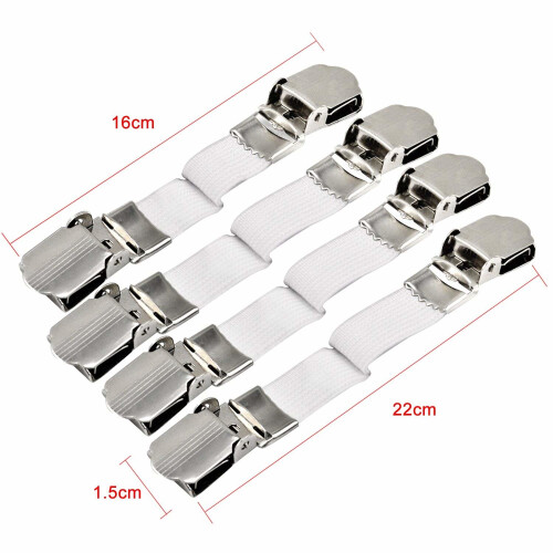 TRIXES X 4 Ironing Board Cover Clips Elastic Fasteners Braces 1