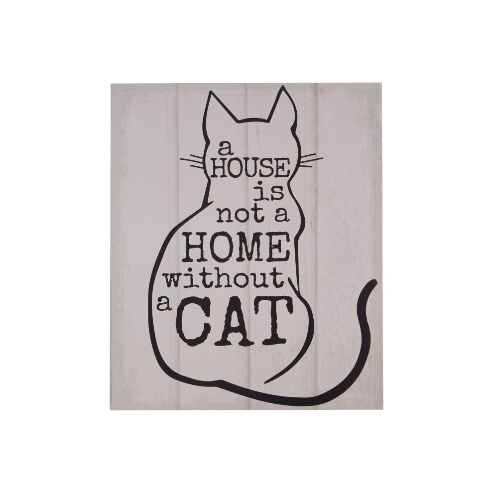 Cat Wall Plaque Home Wall Décor