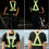 TRIXES Adjustable High Visibility Reflective Safety Harness 4