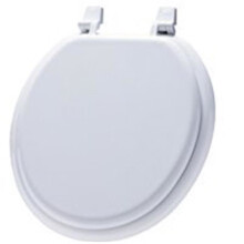 Bemis Mfg 66TT-000 Toilet Seat Round Wood, White