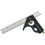 Small 6" Adjustable Combination Set Tri Square Sliding Metal Ruler Scribe Level 1
