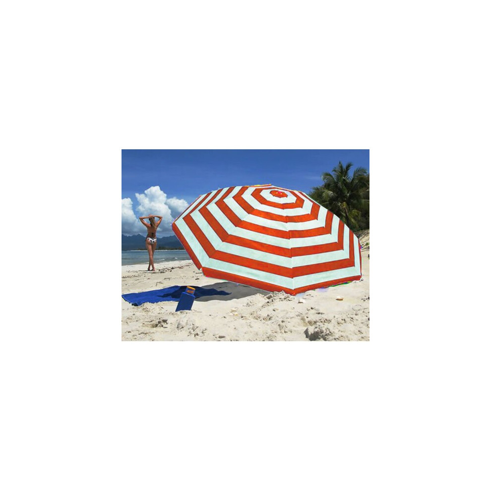 GEEZY Tilting Polyester Beach & Garden Parasol