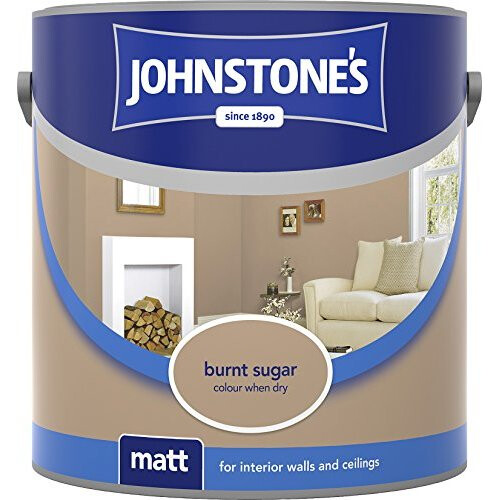 Johnstone's (Burnt Sugar, 2.5L) Johnstone's Matt Emulsion | Matt Wall Paint