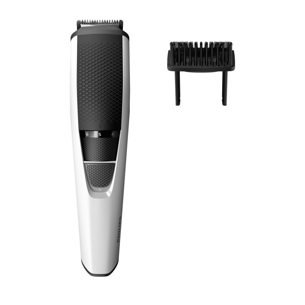 Philips Series 3000 Beard & Stubble Trimmer with Stainless Steel Blades - BT3206/13