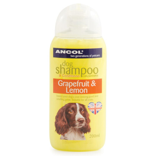 Ancol Dog Shampoo Lemon & Grapefruit - 200ml