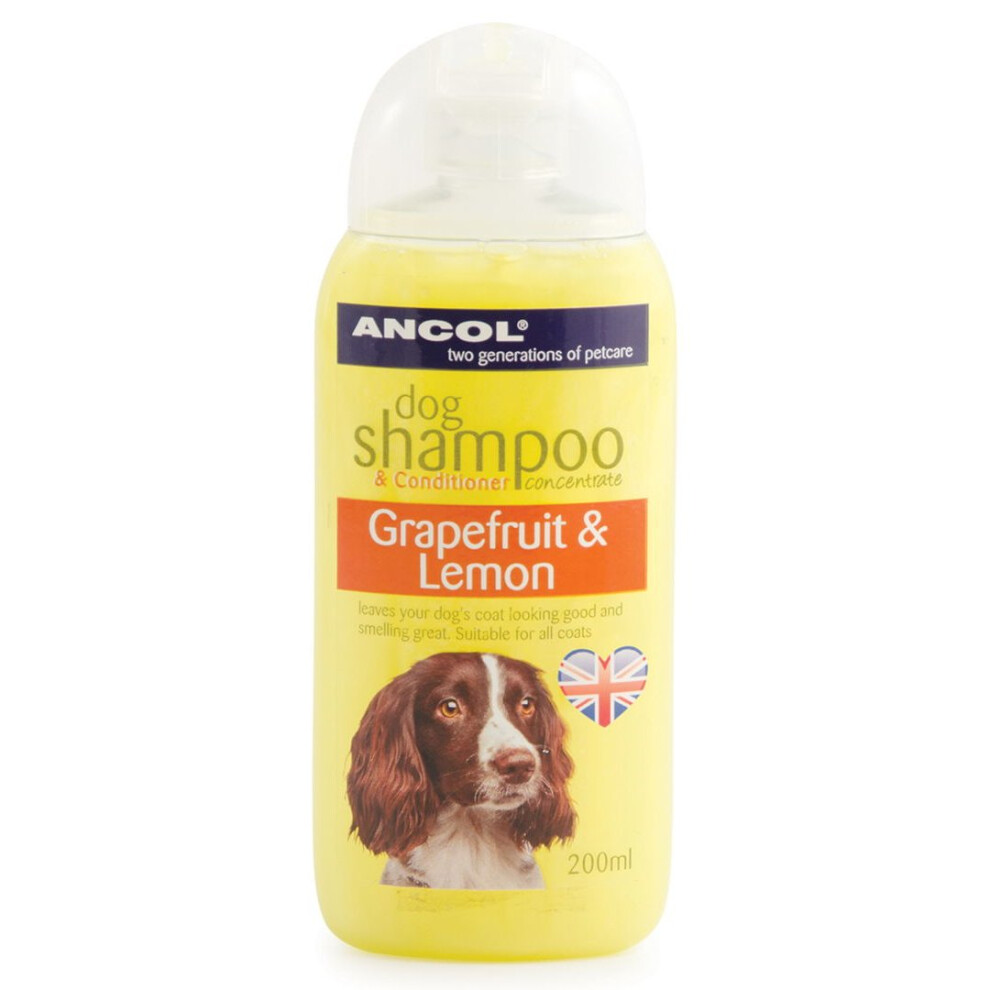 Dog Shampoo Lemon & Grapefruit - 200ml
