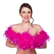 Hot Pink Feather Boa - Default Title
