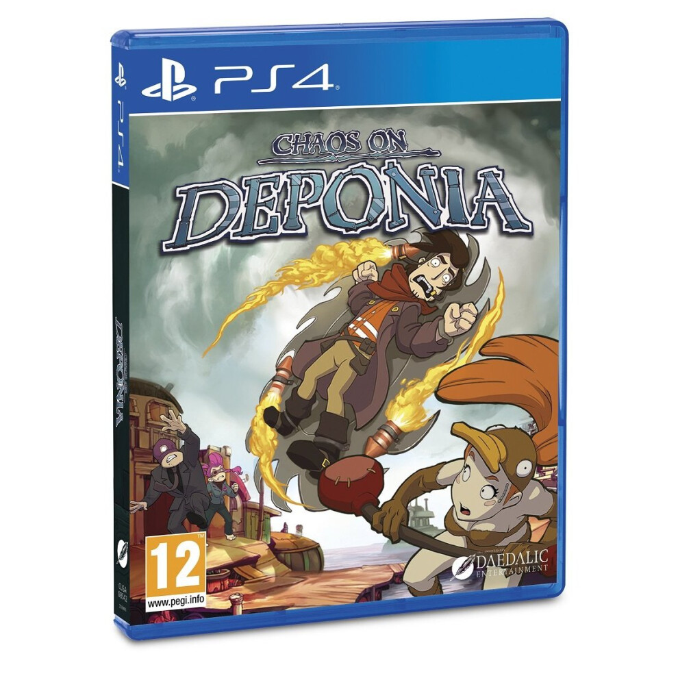 Chaos On Deponia (Ps4) 4260252080816