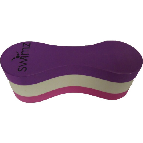 Swimz Junior Pull Buoy - Purple/White / Pink