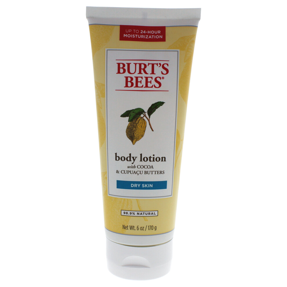 Cocoa and Cupuacu Butters Body Lotion by Burts Bees for Unisex - 6 oz Body Lotion