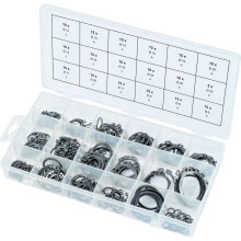 KS Tools 970.0310  Snap rings assortment, external + internal, Ã˜6-32 mm, 225 pcs