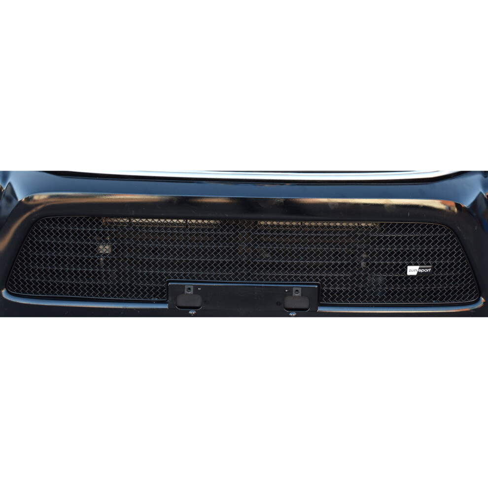 (Silver) Toyota Hilux (An120 / An130) - Lower Grille (2015 -) Silver 5060468072761
