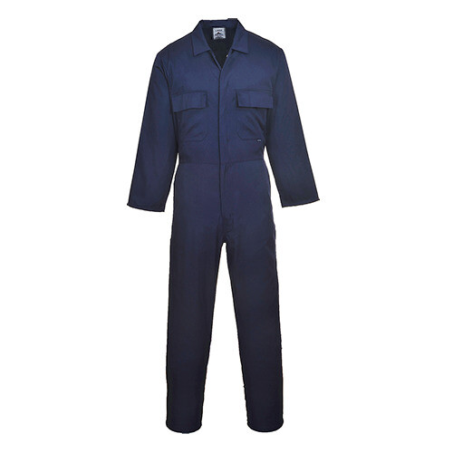 (Navy, 4XL) Euro Work Boilersuit