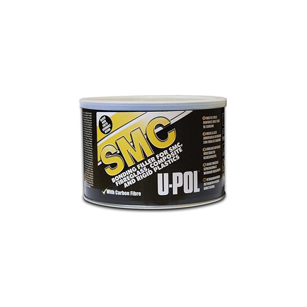 Body Filler U-Pol Smc Plastic Bumper Filler Black 5010796103255