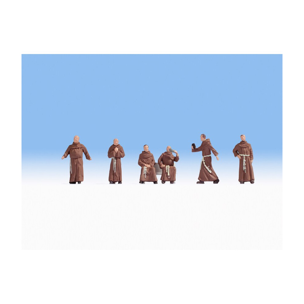 Monks (6) - OO/HO figures - Noch 15401 - free post